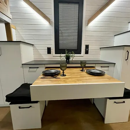 Ferienwohnung Tiny Silent House Osowek Exterior foto